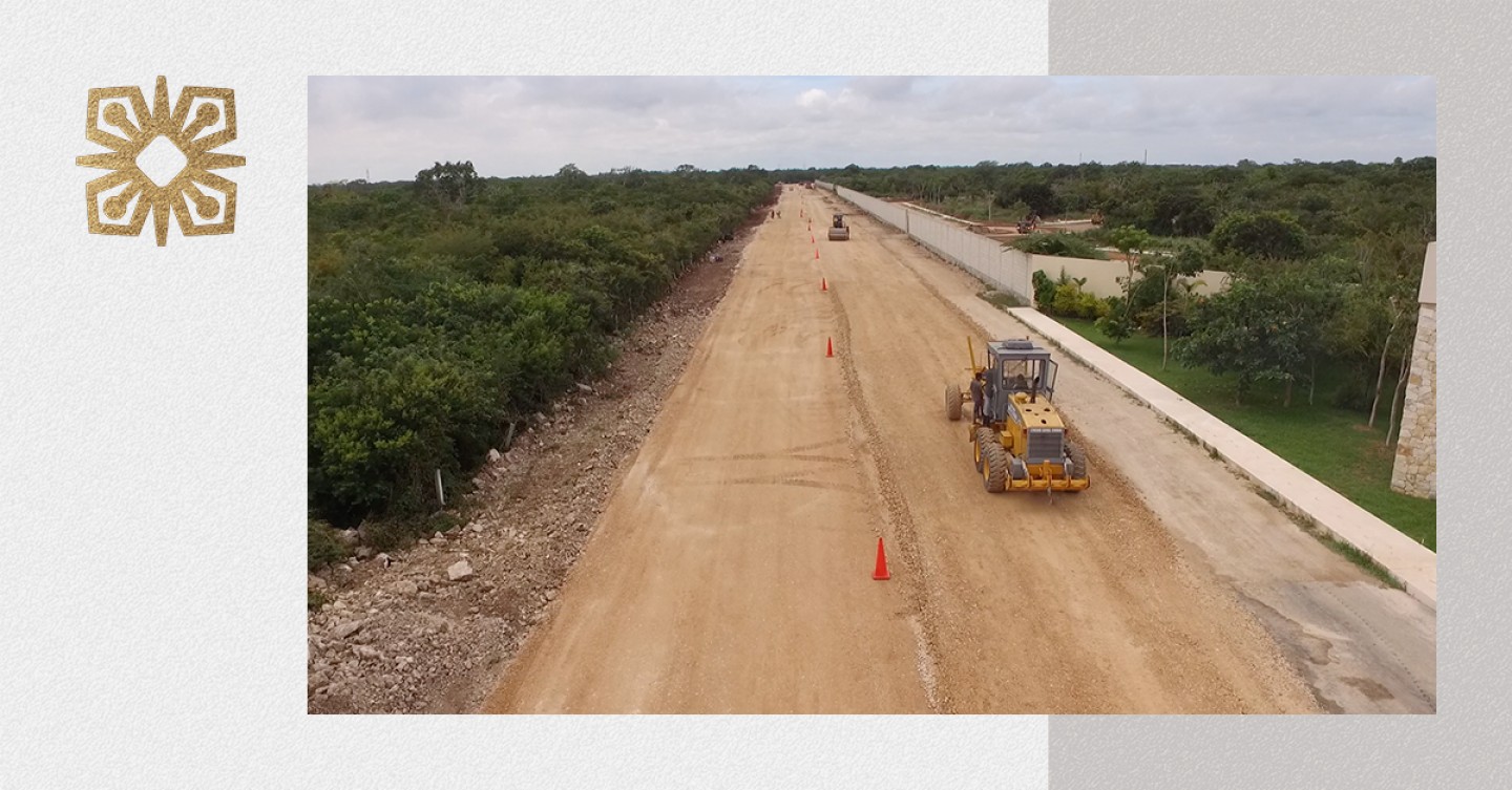 ¡Gran avance en la construcción de nuestra avenida de acceso!